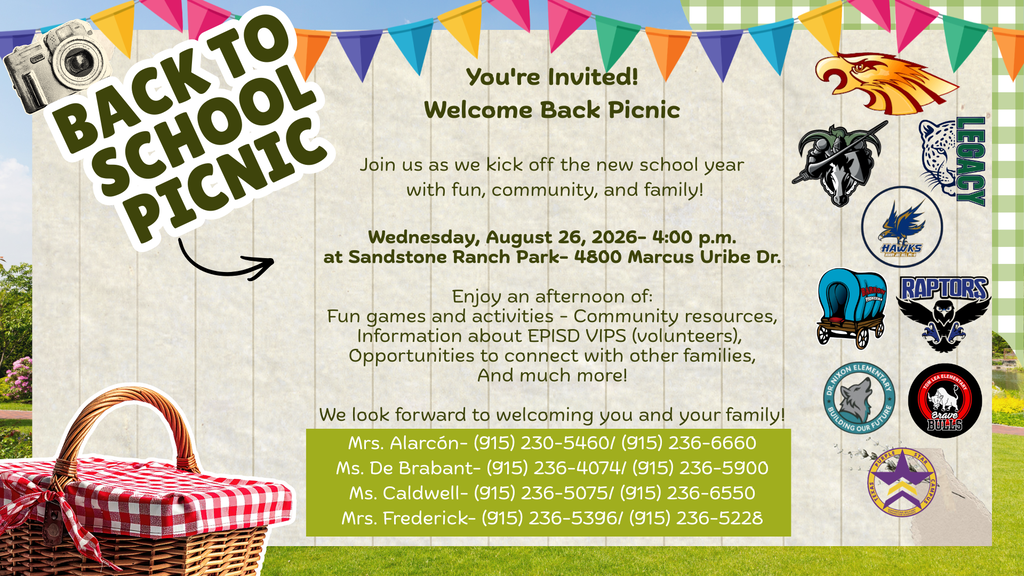 Back to school picnic