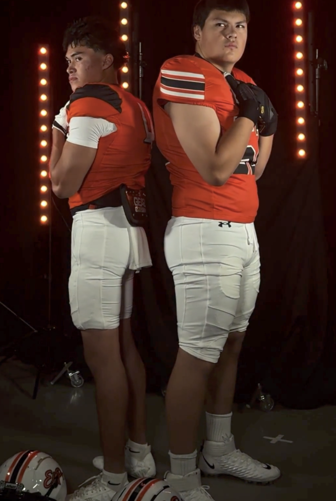Photo of El Paso High School football players