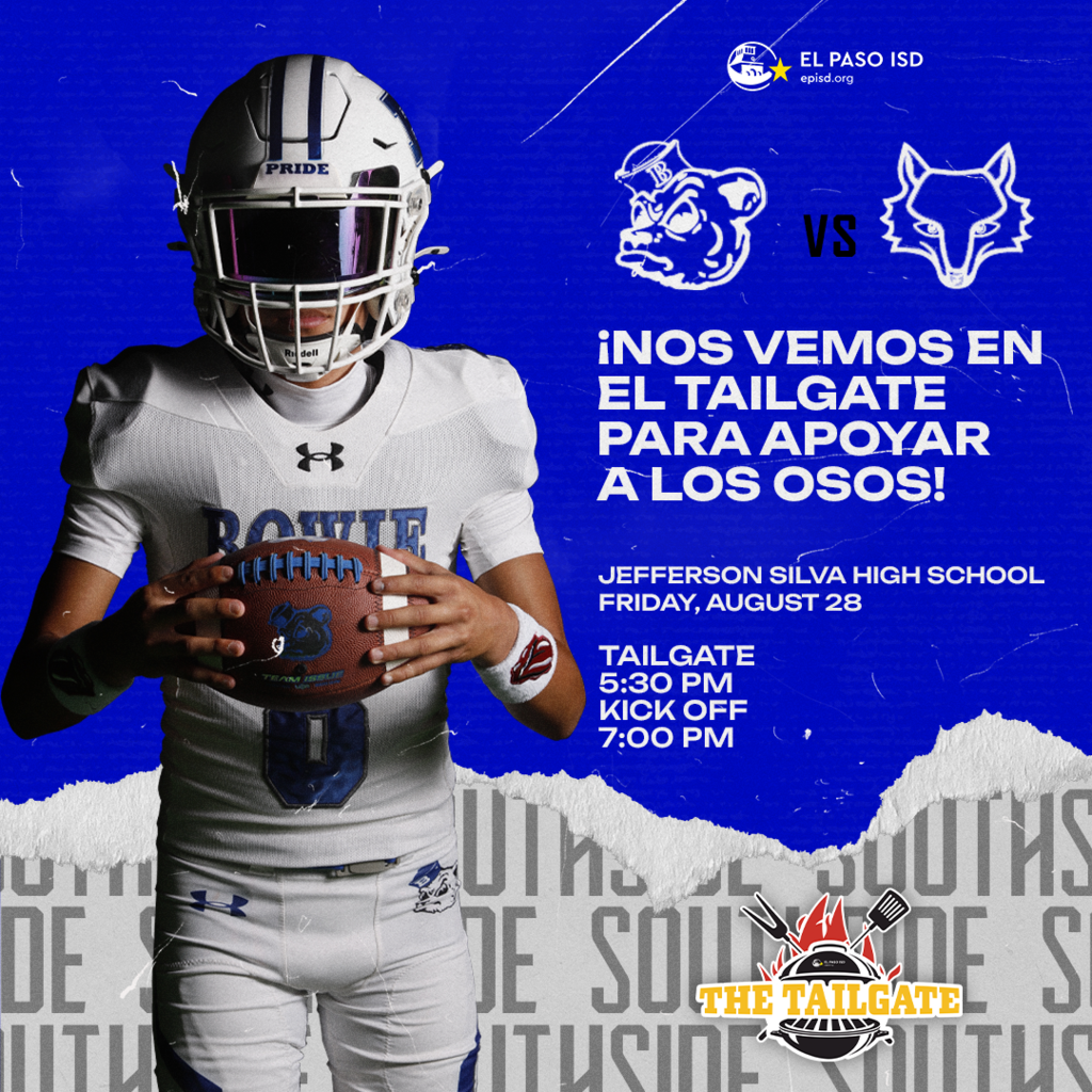 Meet Us at the Tailgate for the Bowie and Jeffereson High School Football Game