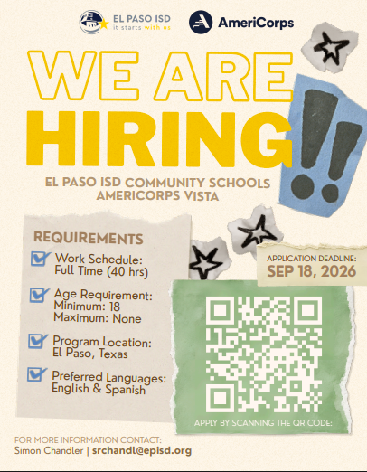 EPISD VISTA ENGLISH FLYER