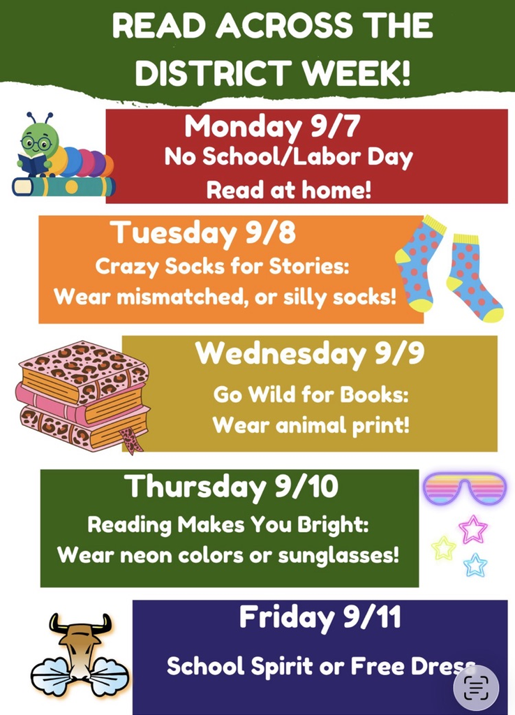 Read Across the District Spirit Week