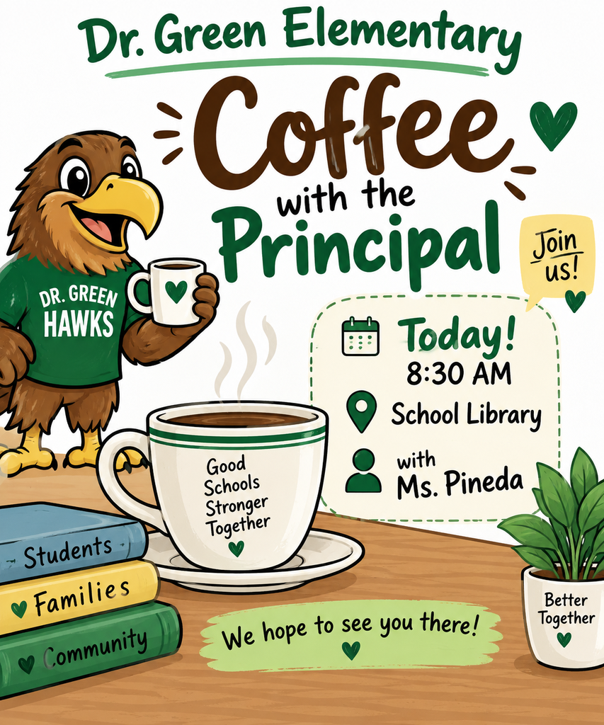 coffee with the principal flyer