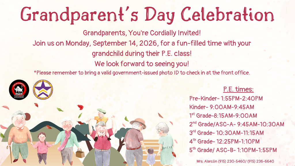 Grandparent's Day- E