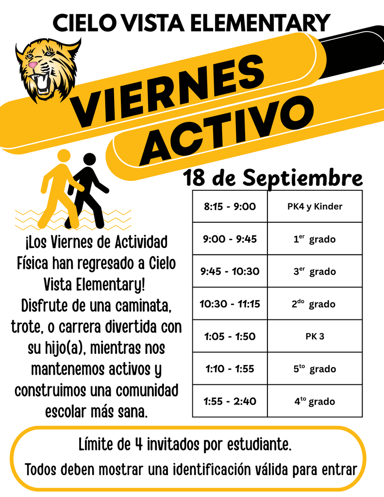 Fitness Friday Flyer
