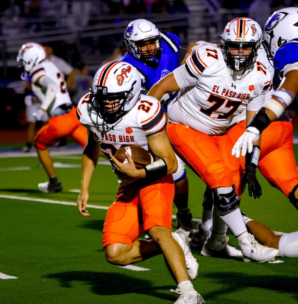 Joshua Vallejo, El Paso High football