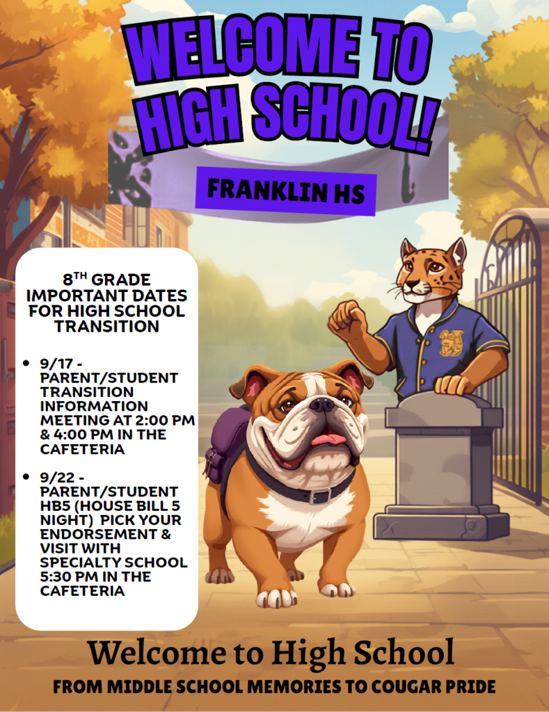 8th Grade flyer 
