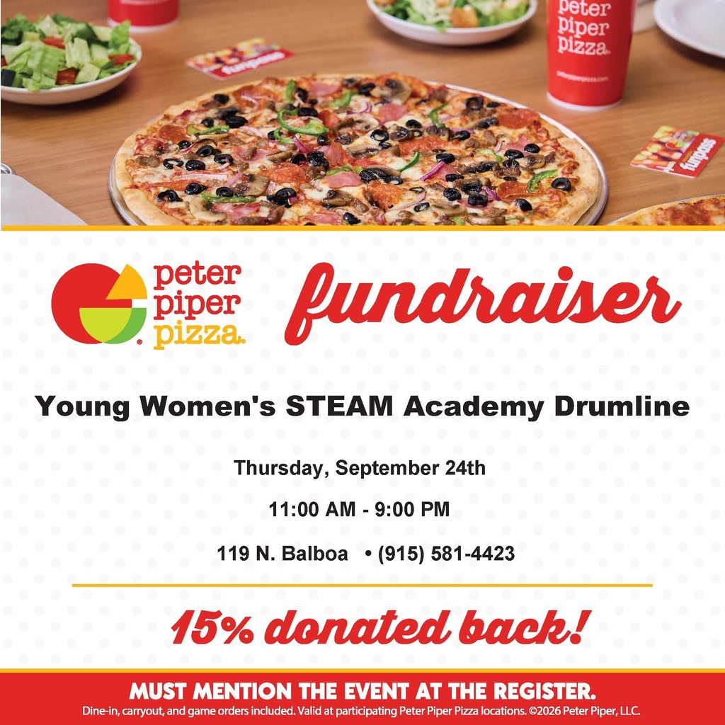 An advertisement for a Peter Piper Pizza fundraiser.