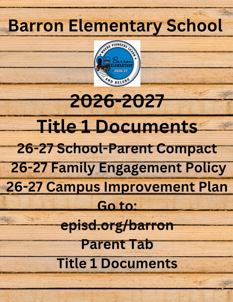 Barron Title 1 Documents
