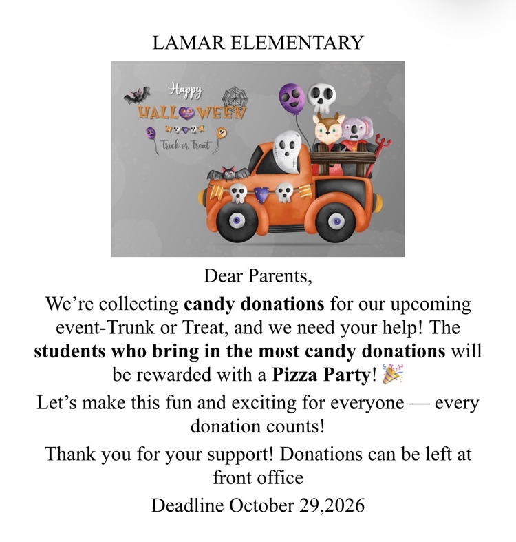 Trunk or Treat