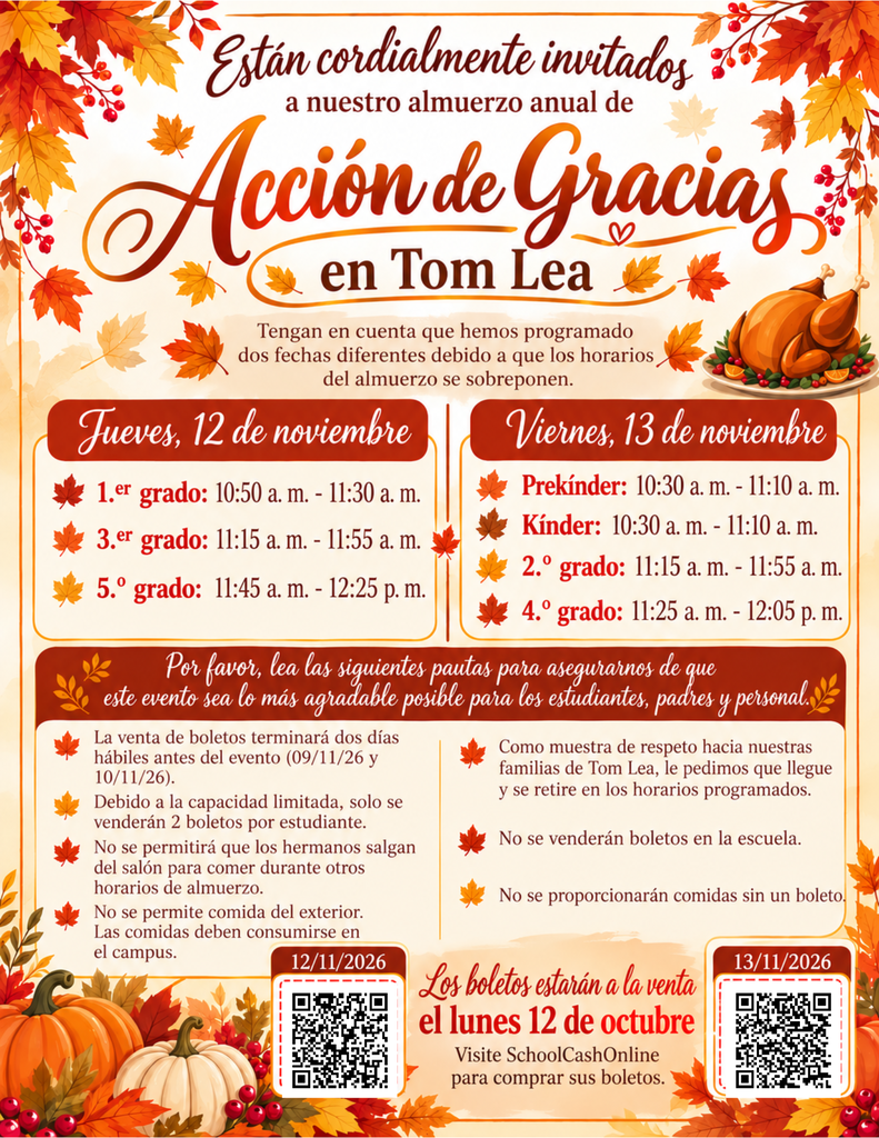 Thanksgiving Spanish