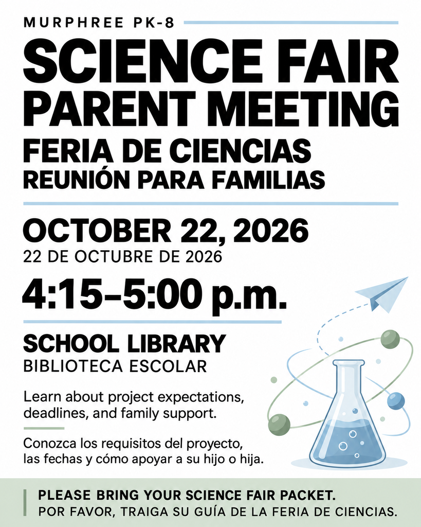 Science Fair Parent Meeting
