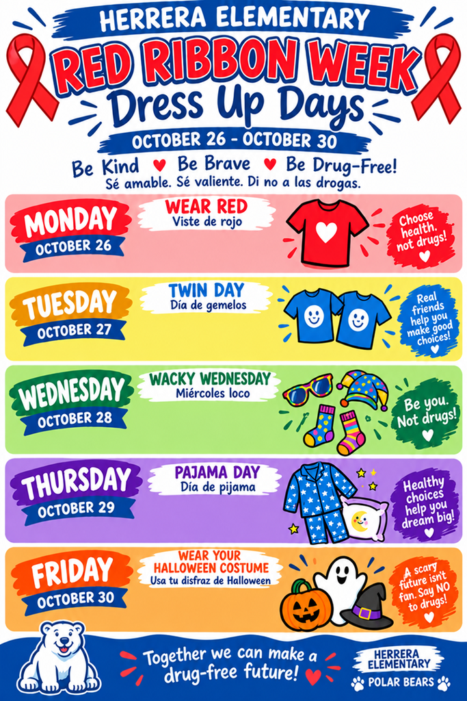 Red Ribbon Week Flyer