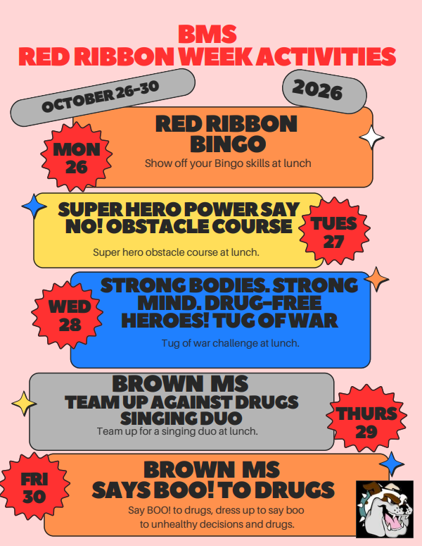 Red Ribbon Week Flyer 