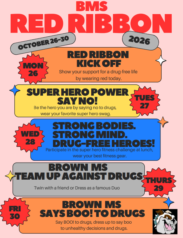 Red Ribbon Week Flyer
