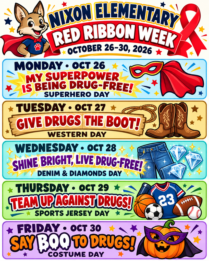 Red Ribbon Week Schedule