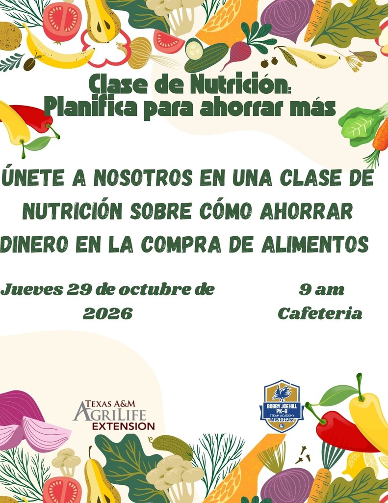 Clase de Nutricion Planifica para ahorrar mas 29 octubre 9am