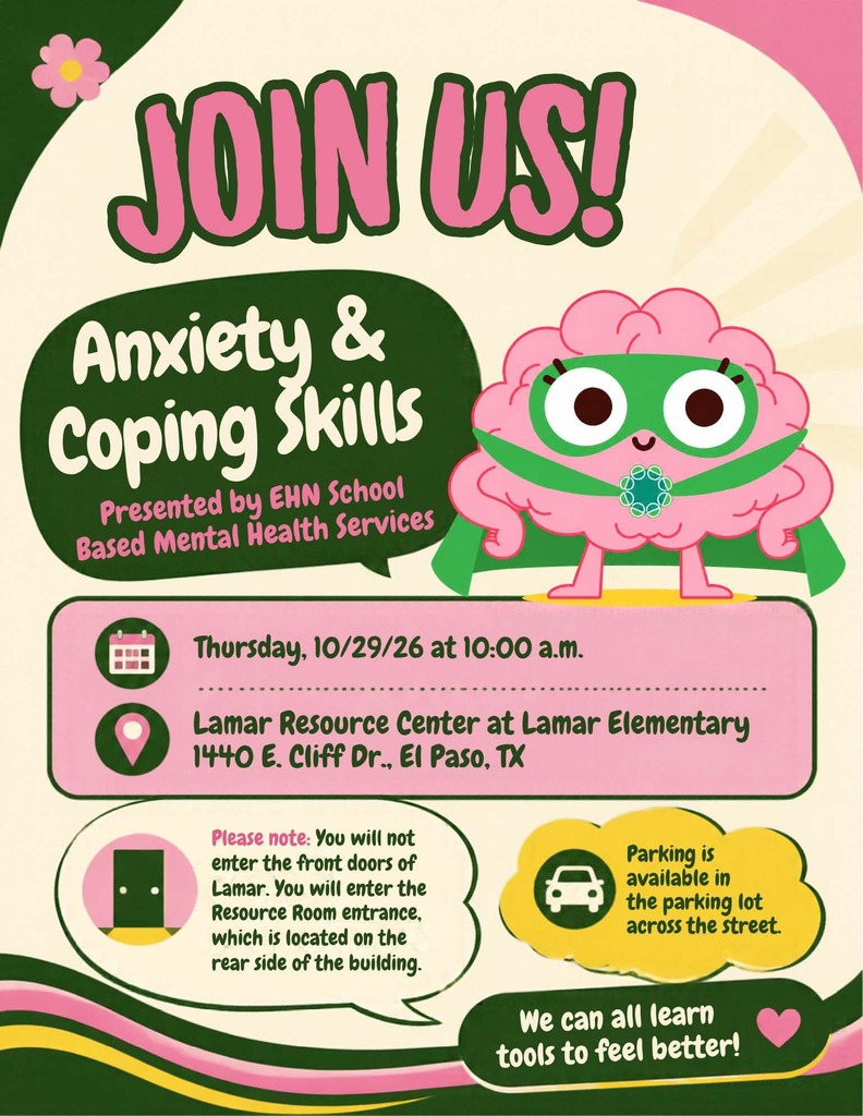 Emergence Flyer about coping skills for anxiety