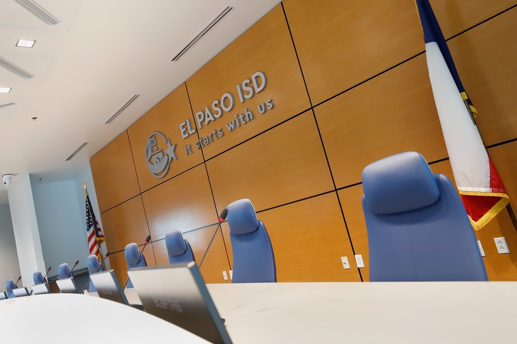 el paso isd it starts with us board room