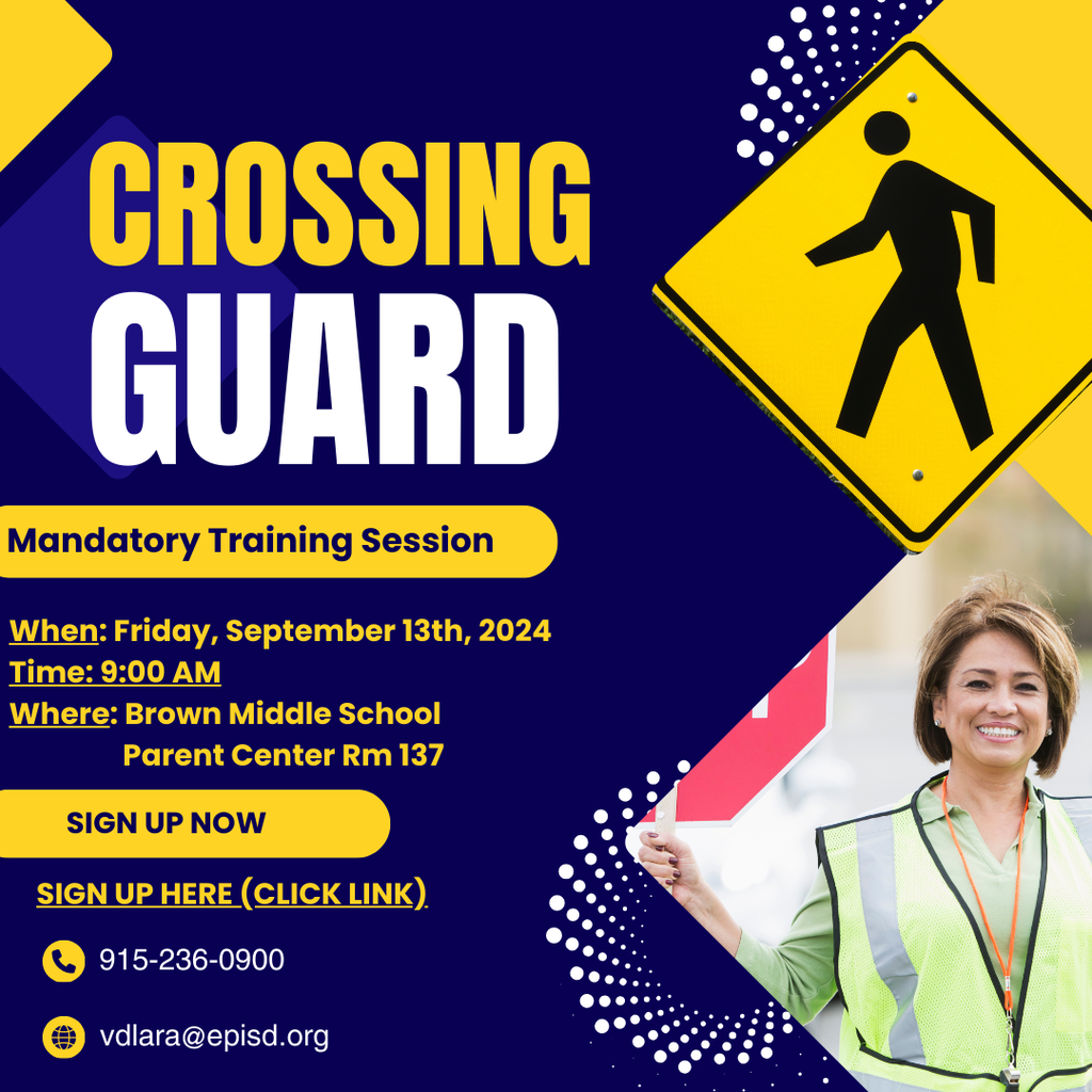 Crossing guard Training 
