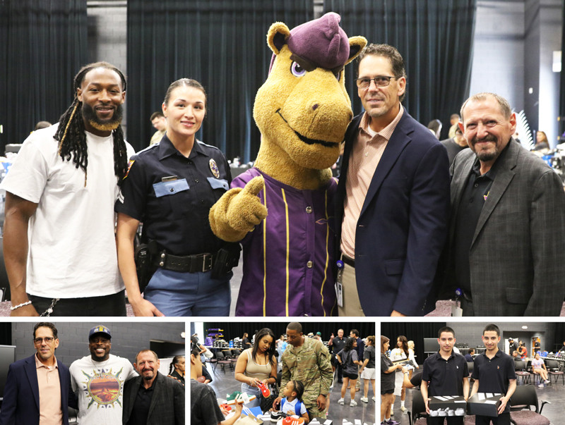 El Paso ISD alumni Aaron and Alvin Jones returned to their alma mater with the A&A All the Way Foundation to support local students and families.