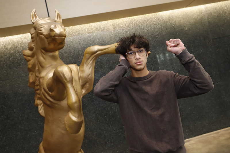 Burges High School student