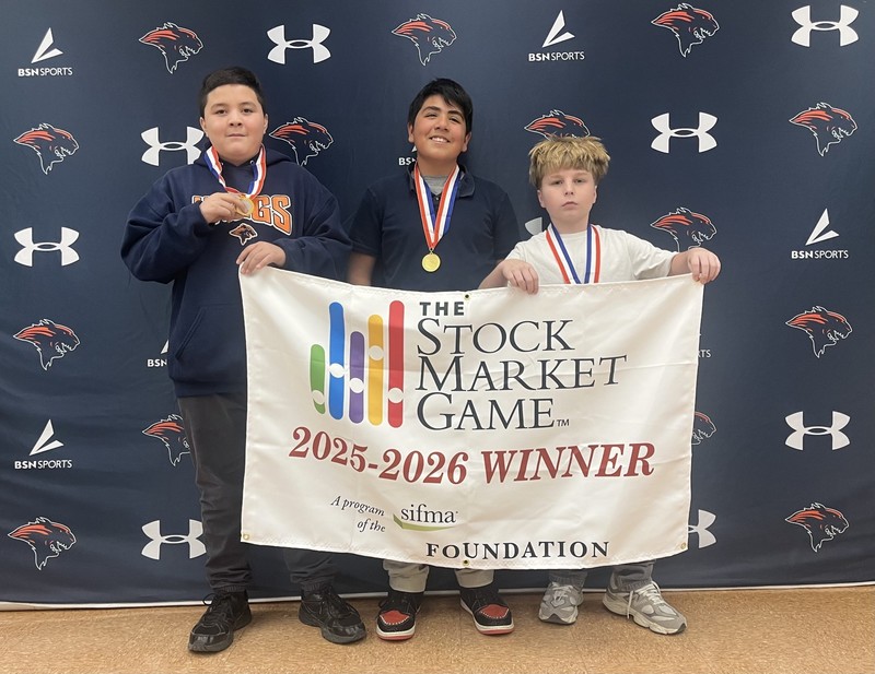 2nd Place Stock Market Team