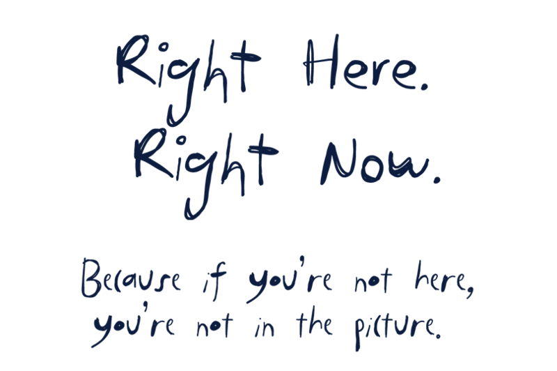 Right Here Right Now graphic placeholder