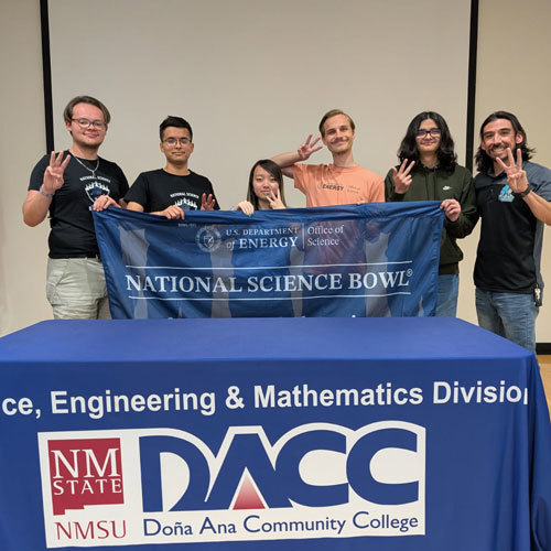 Transmountain Early College High School students pose