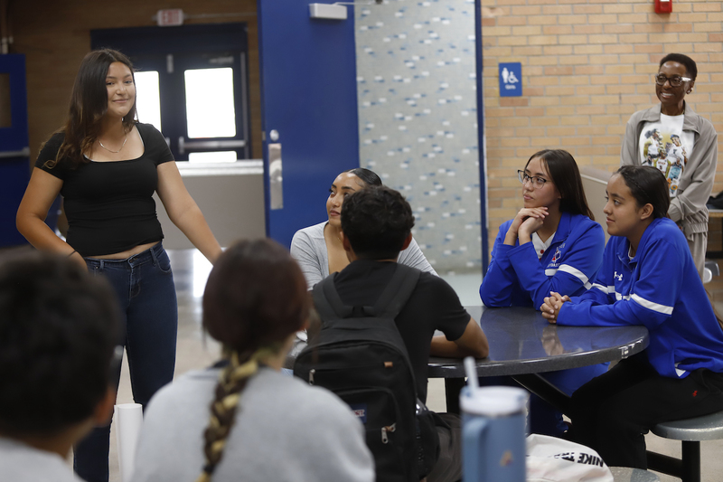 Kayla Thorton at Irvin High School