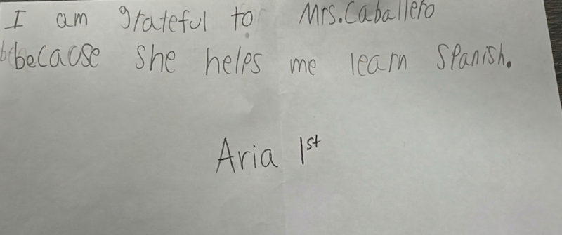 Teacher Appreciation