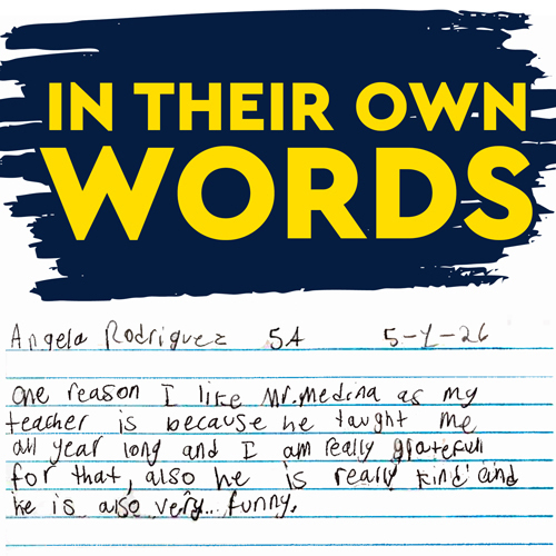 In their own words