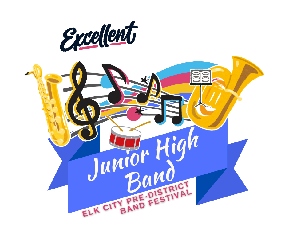 The Junior High Band went to Elk City and got straight excellent ratings on stage and our first superior in sight-reading in a very long time.  Literally we couldn’t do this without the help of you all. They have a REALL good shot of getting superiors on stage at district contest on 3/3.  A lot of directors were complimenting our kids for their attitude, behavior, and sound. 