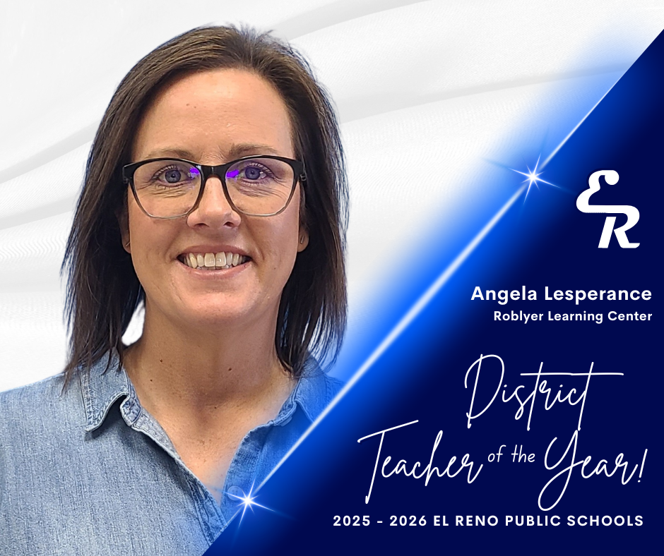 Congratulations to the 2025-2026 ERPS District Teacher of the Year, Angela Lesperance of Roblyer Learning Center!   