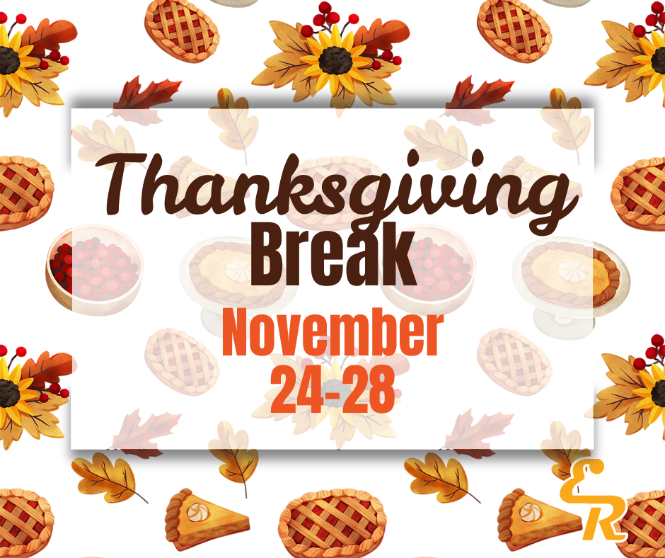 Thanksgiving break Nov 24-28