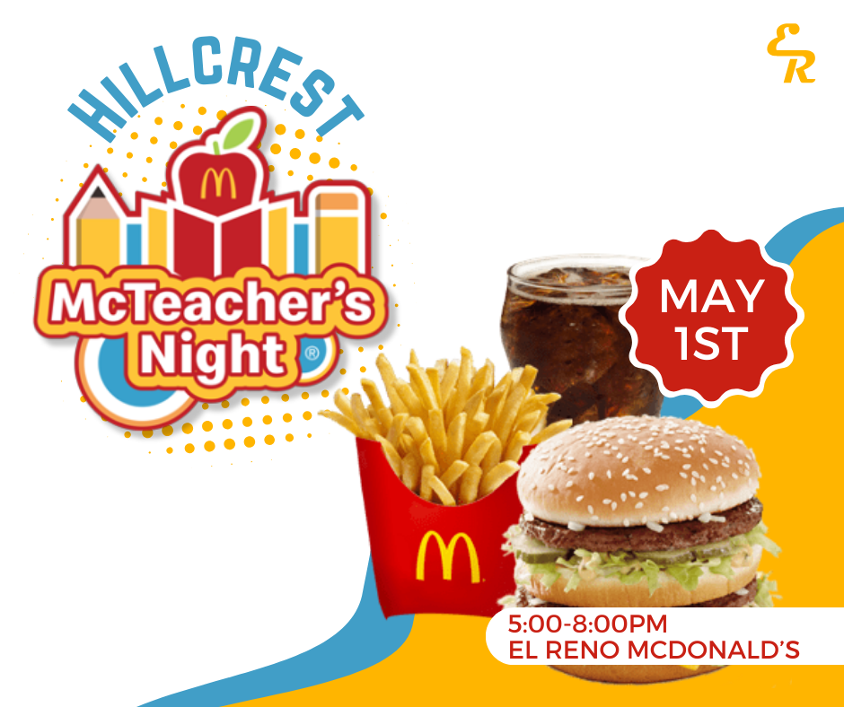 McTeacher's Night 5/1 from5-8pm
