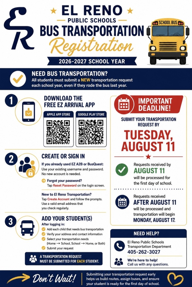 Transportation Registration info