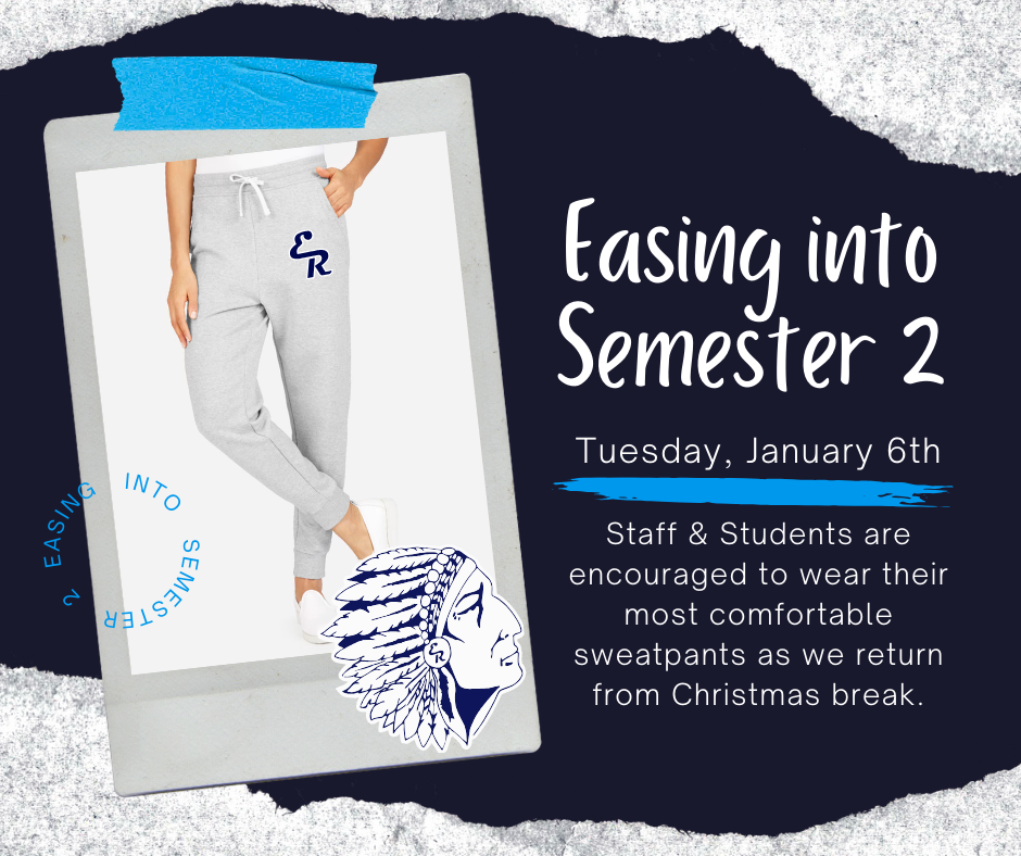 Sweatpants day Jan. 6