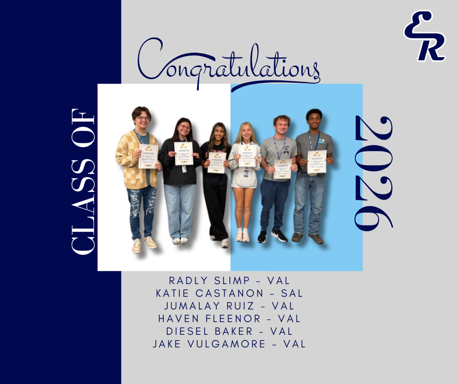 Radly Slimp - val Katie Castanon - sal Jumalay Ruiz- val Haven Fleenor- val Diesel Baker- val Jake Vulgamore- val