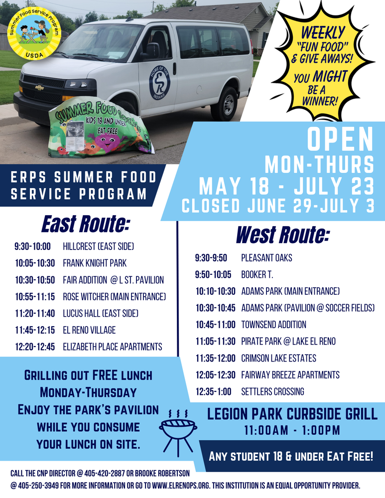 Summer meals are going strong! Don’t forget—our Summer Food Program is still serving up free breakfast and lunch to keep kids fueled all season long. 🍽️  Check the routes in the graphic and stop by! 🚫 No service on Fridays  Let’s keep the summer healthy, happy, and full of good food!