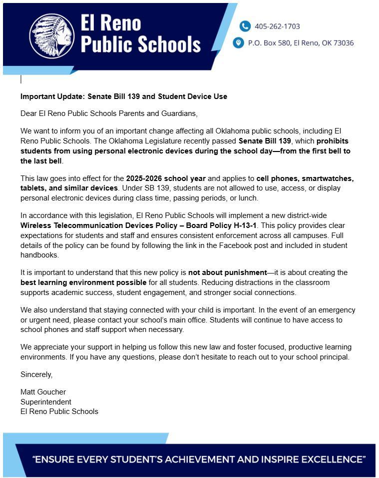 ERPS Wireless Device Notice