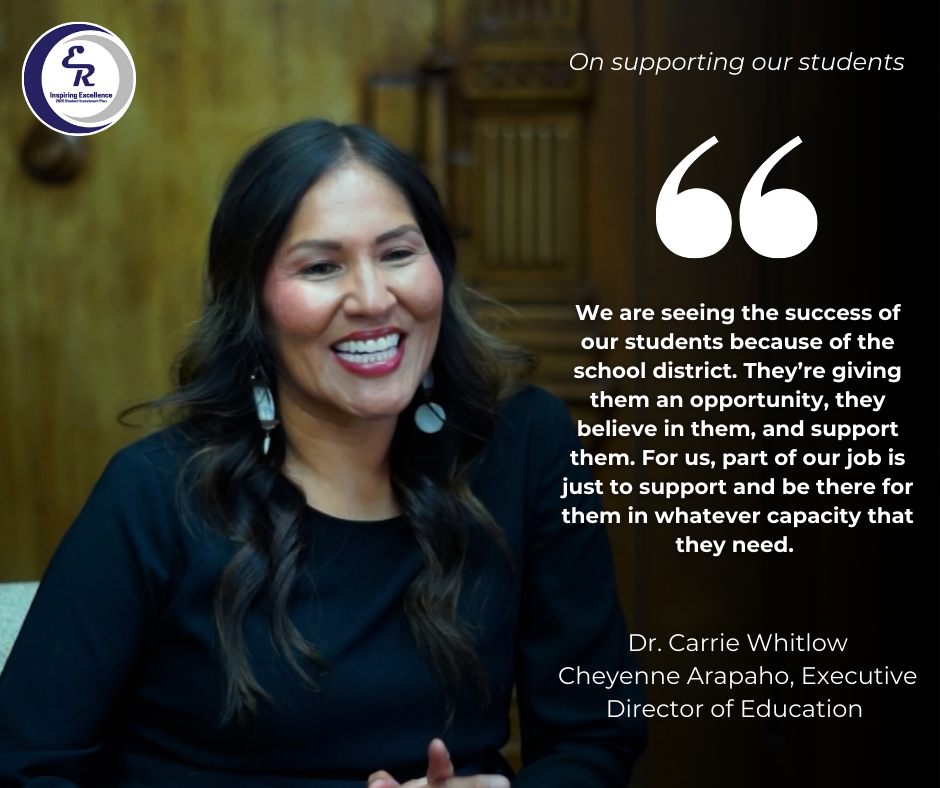 Dr. Carrie Whitlow talks about the importance of supporting our students. #InspiringExcellence