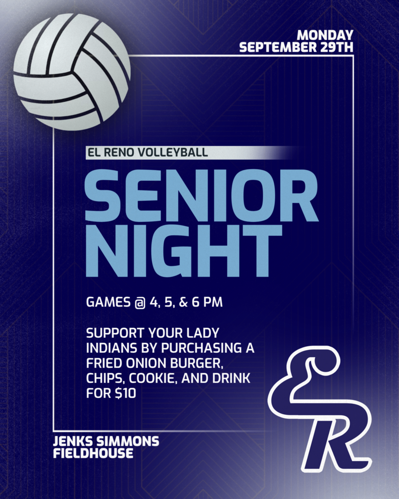 Volleyball Senior night Monday September 29th