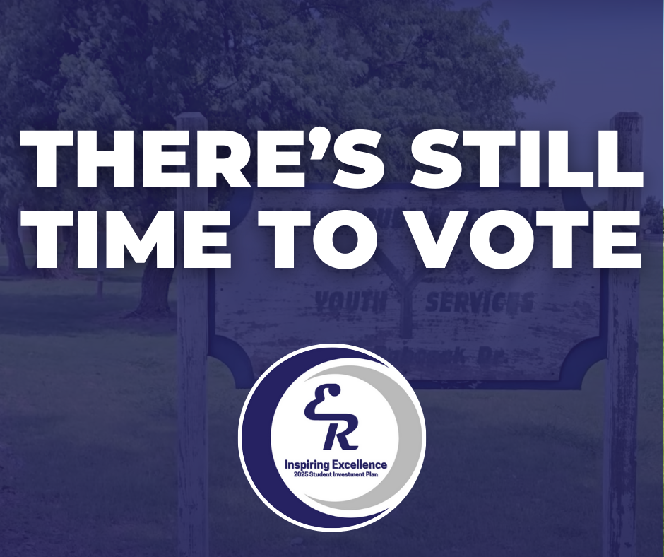 You still have three hours left to get to the polls and vote for the 2025 Student Investment Plan! #InspiringExcellence