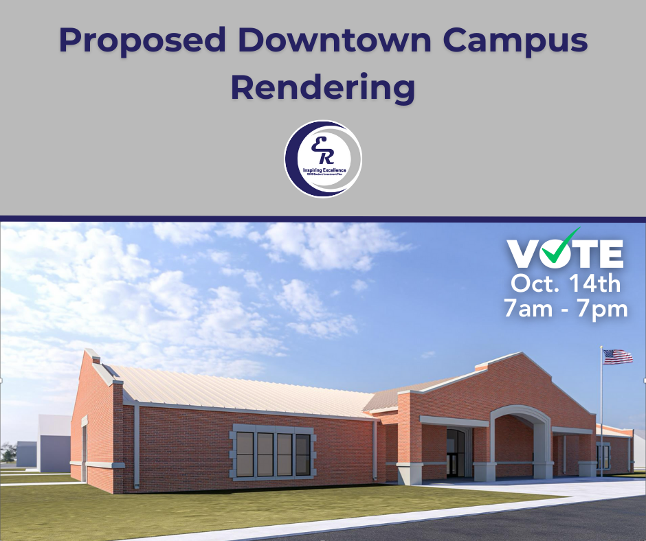 This is a conceptual rendering of the downtown campus proposed in the 2025 Student Investment Plan. #InspiringExcellence