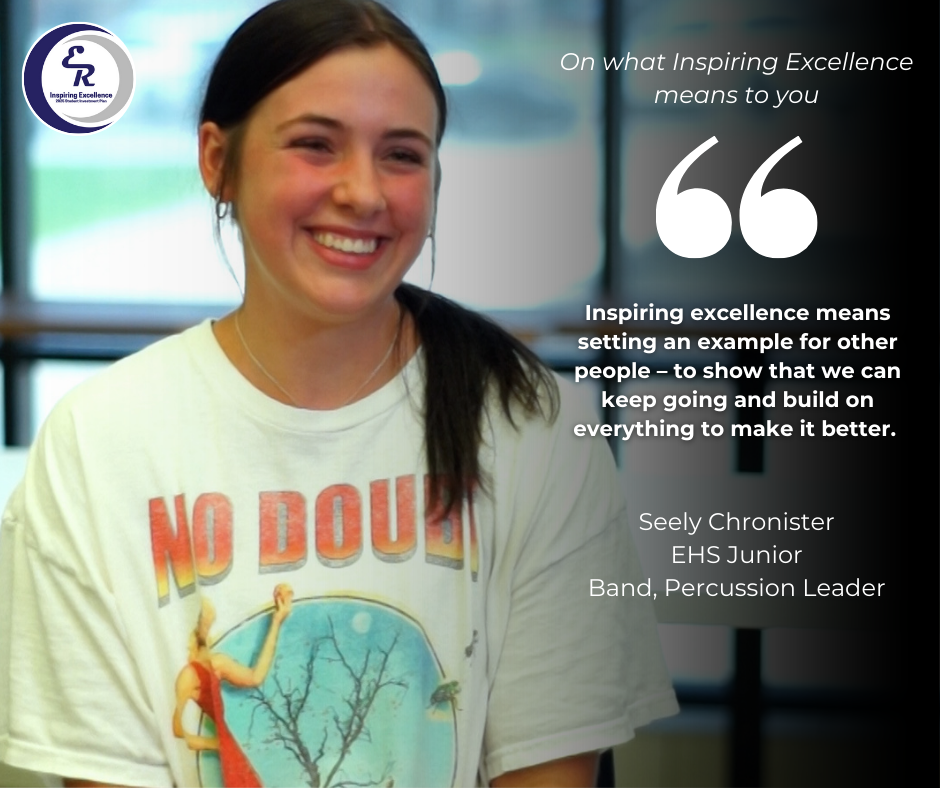 Seely Chronister talks about what Inspiring Excellence means to her.