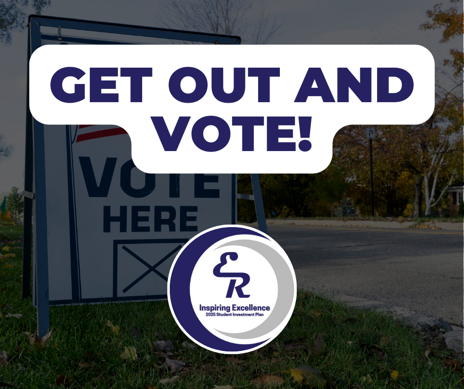 It's the last few hours of early voting. Polls are open until 6:00pm today! #InspiringExcellence