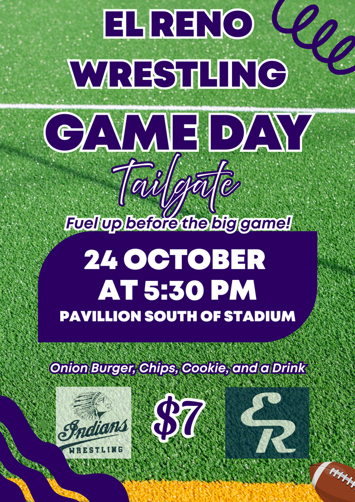 Wrestling will be having a tailgate tonight. If it is raining just pull up and we will send wrestlers to you drive thru style.