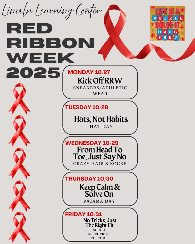Red Ribbon Week Flyer