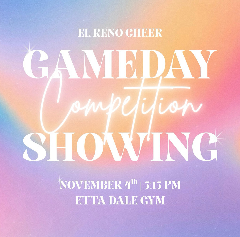 We compete in Stroud on November 8th at 2:25 and would love your support at our showing on Tuesday, November 4 at 5:15 in the Etta Dale gym.