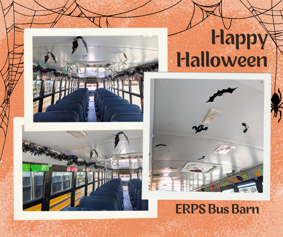 Our buses got into the spirit of Halloween! 👻 If your student says their ride home was a little extra spooky today, don’t worry, it was all just ghoul fun! 🕸️😄 Happy Halloween and safe travels to all our little trick or treaters!